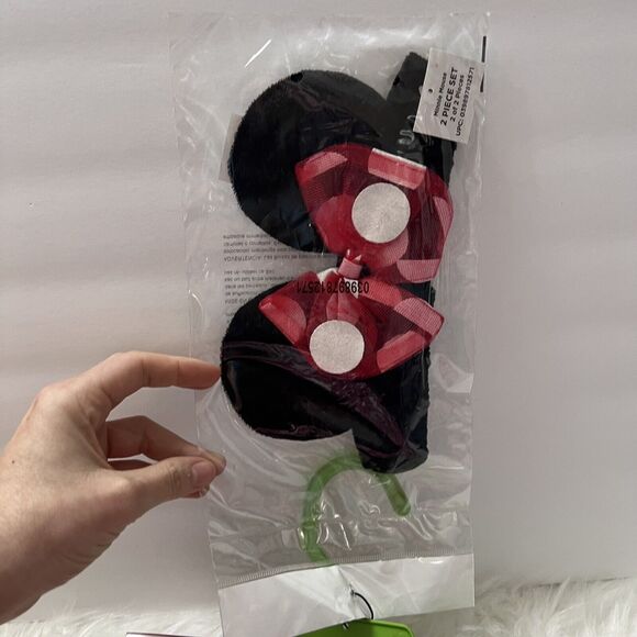 Halloween Disney Baby 2pc Red Minnie Mouse Infant Costume Disguise Sz 12-18 Mo - Picture 6 of 8